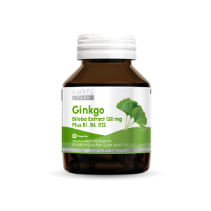 Amsel Ginkgo ฺBioba Extract 120 mg.