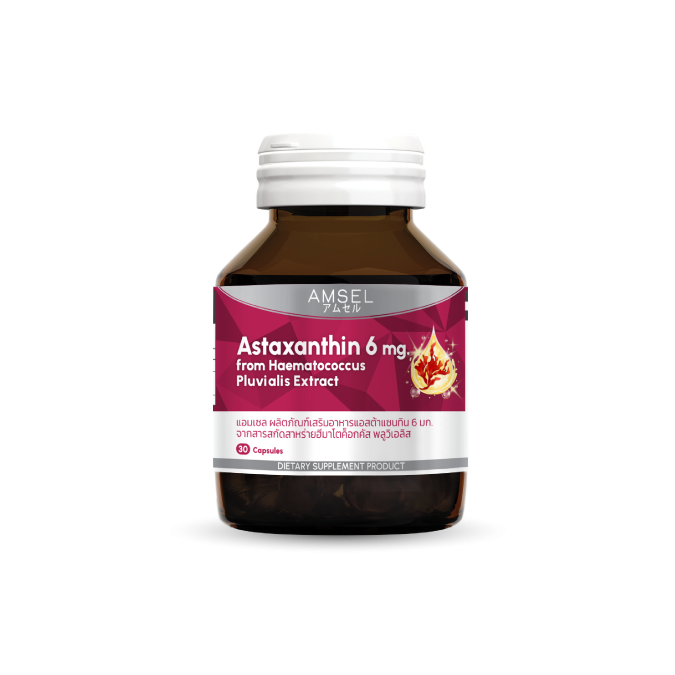 Amsel Astaxanthin 6 mg.