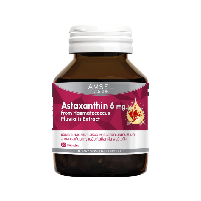 Amsel Astaxanthin 6 mg.