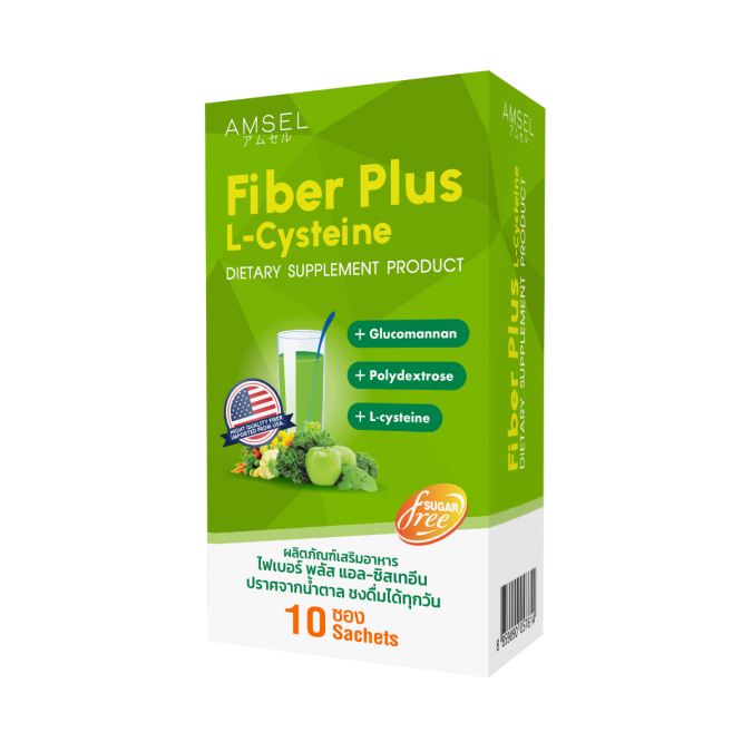 Amsel Fiber Plus L-Cysteine 
