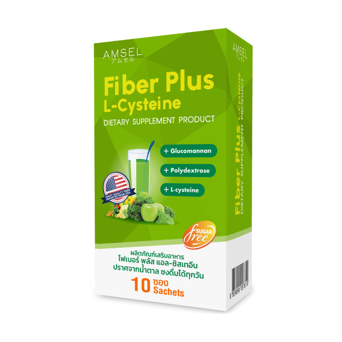Amsel Fiber Plus L-Cysteine 