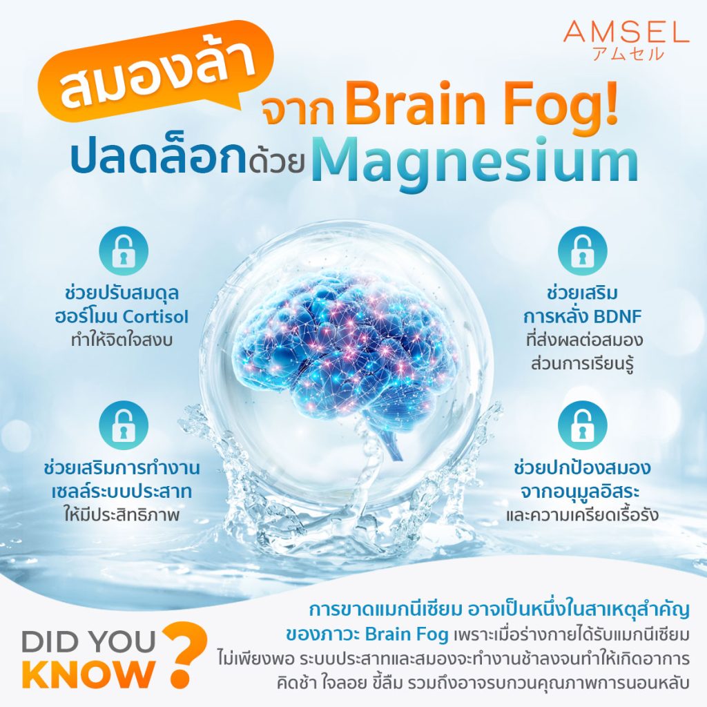 รู้สึกเบลอ คิดช้า สมาธิหลุดง่าย ทั้งที่พักผ่อนเพียงพอ?